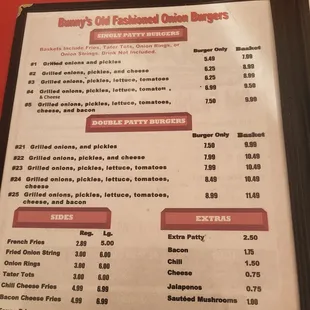 Menu February 2023