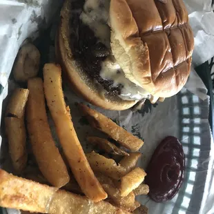 Mushroom burger