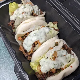 Bulgogi bao buns