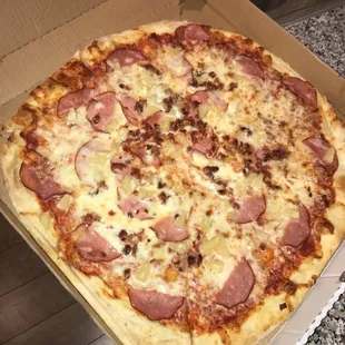 Hawaiian pizza