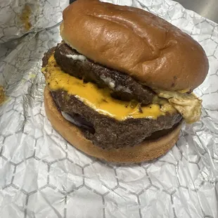 Double Cheese Burger