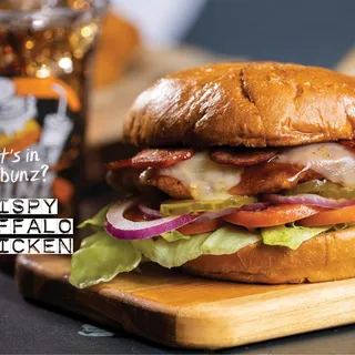 Crispy Buffalo Chicken Burger