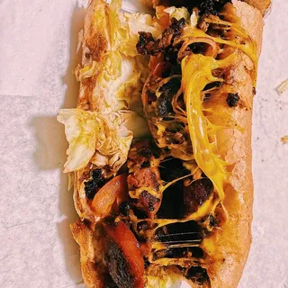 Hot Link Steak Philly Sandwich