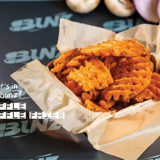 Waffle fries