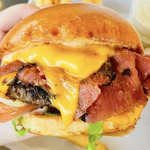 Pastrami Cheese Burger