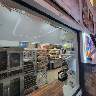 Kitchen area.