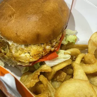Crab Cake Burger