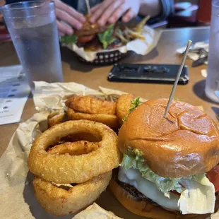 Onion rings and South Of The Border