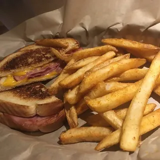 Kid's Grilled Ham & Cheese