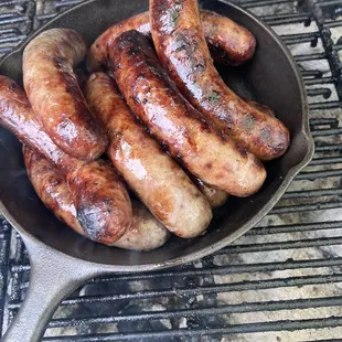 Special ground brats...yumm!!
