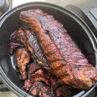 These are my masterpieces, cooked to perfection on my Treager!