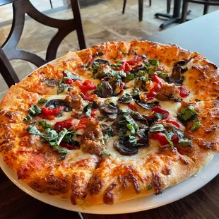 Pizza Con Salsicce Pizza