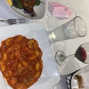 Gnocchi &amp; a crab cake DELICIOUS!!!!!!!!!!!!!!!