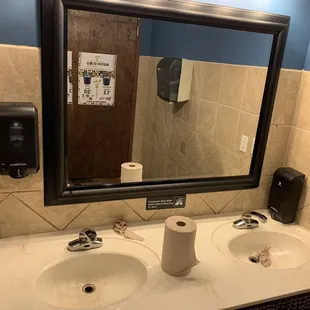 Sad condition of restroom