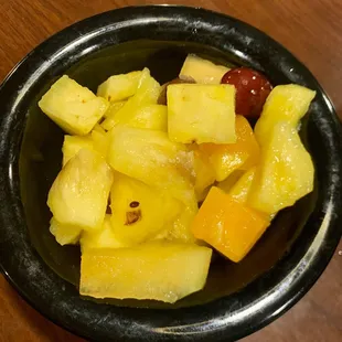 Side of fruit.