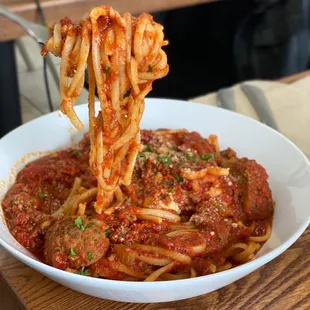 Linguine &amp; Meatballs