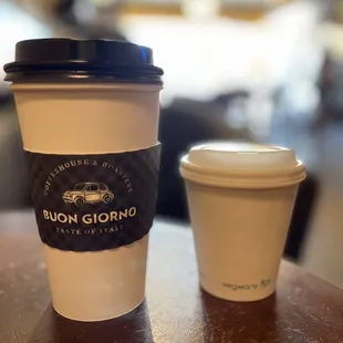 Americano and Macchiato