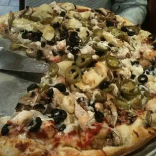 Veggie and chicken