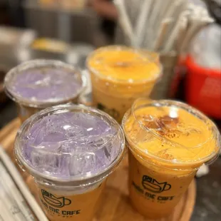 Iced Whipped Taro &amp; Egg