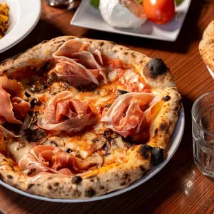 pizza, food