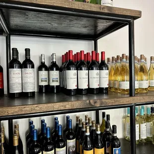 Great wine selection