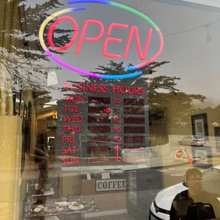 Hours are 8-7pm everyday except Tuesday