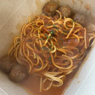 Spaghetti Meatballs