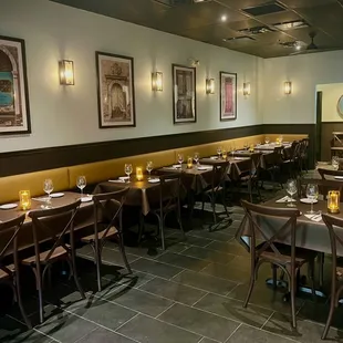 Our newly renovated Dining Room.