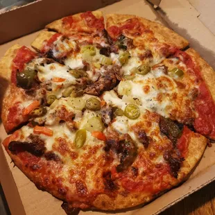 Giardiniera Pizza