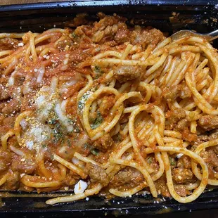 Spaghetti with Meat Sauce