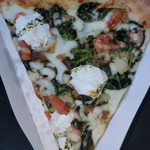 White Veggie Pizza!!