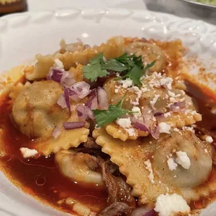 Birria Ravioli