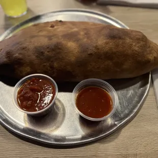 Just huge calzone