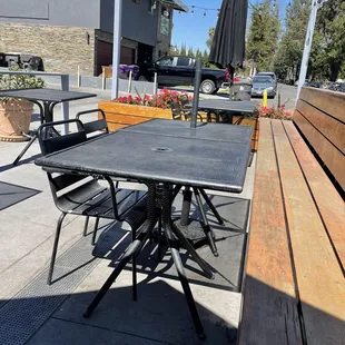 Outdoor seating