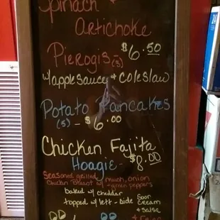 Todays special ...1.75 happy hour 2-6 liq and beer