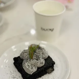 Black Sesame Brownie