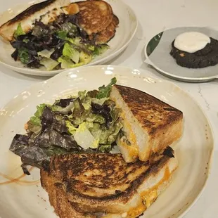 Kimchi &amp; Mushroom Paninis