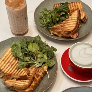 Kimchi Onion Jam Panini