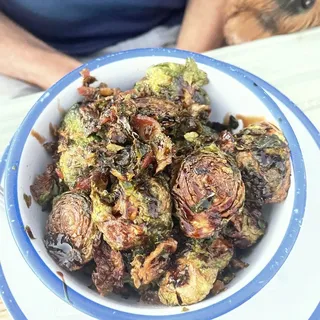 Honey Bacon Brussels