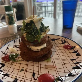 Eggplant Caprese Stack