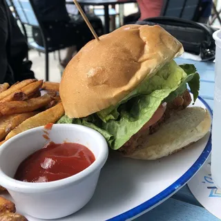 Fresh Gulf Grouper Sandwich