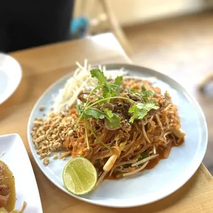 soft shell crab pad thai