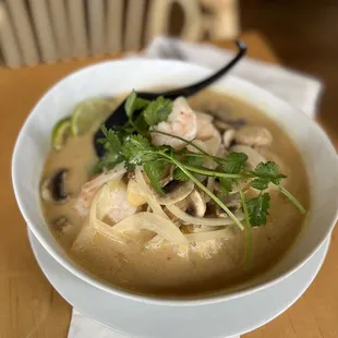 Million Dollar Shrimp Tom Kha Raman