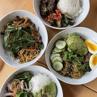 Linguine Kee Mao with Shimp