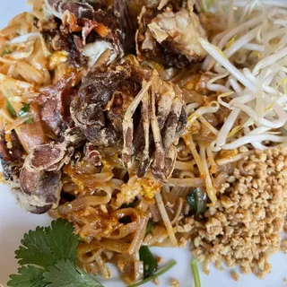 Soft shell crab padthai