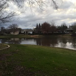 Park floods after a good rain storm
