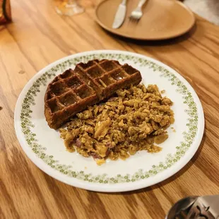 Chicken and waffle