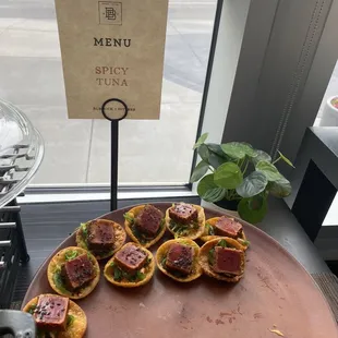 Spicy Tuna appetizer