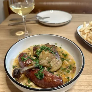 Duck Leg Cassoulet