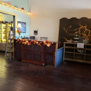 the front of the shop